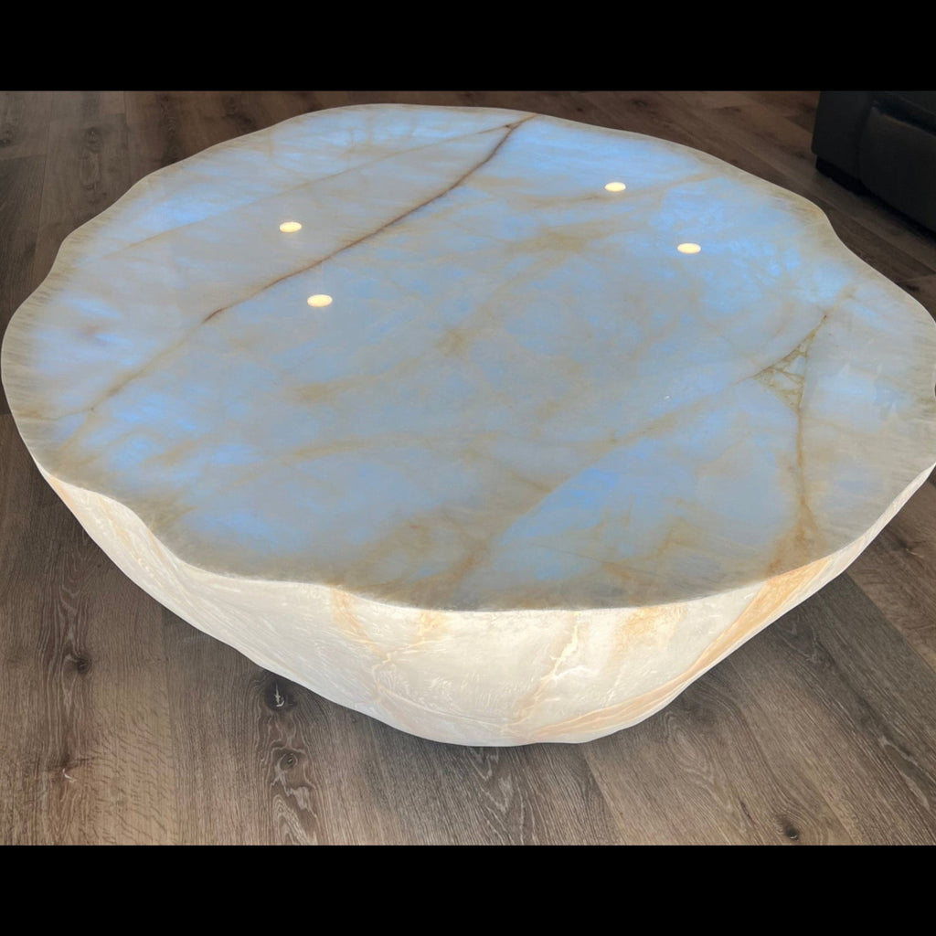 Backlit Geode Coffee Table
