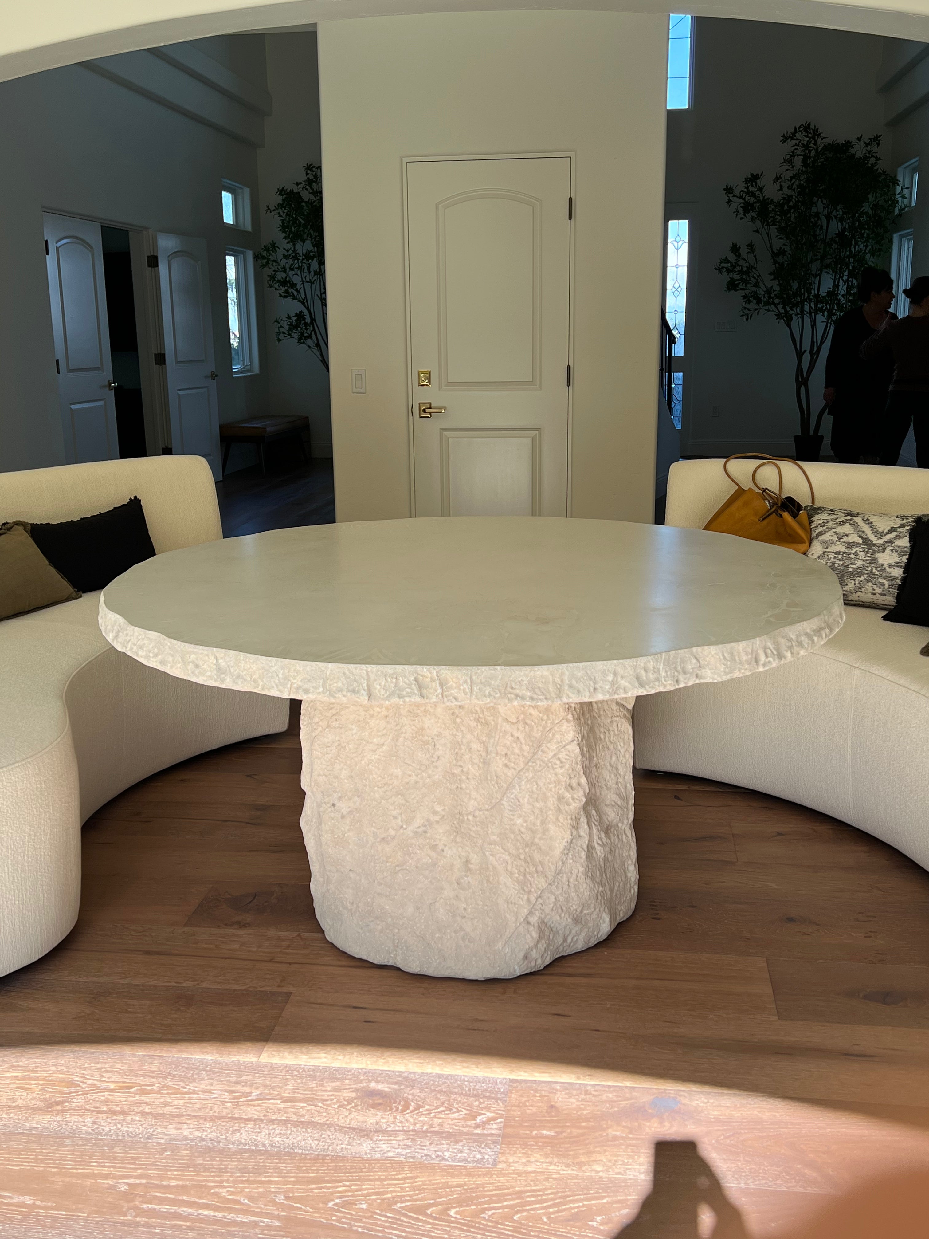 60" Round x 31" tall dining table