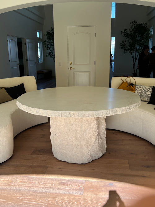 60" Round x 31" tall dining table