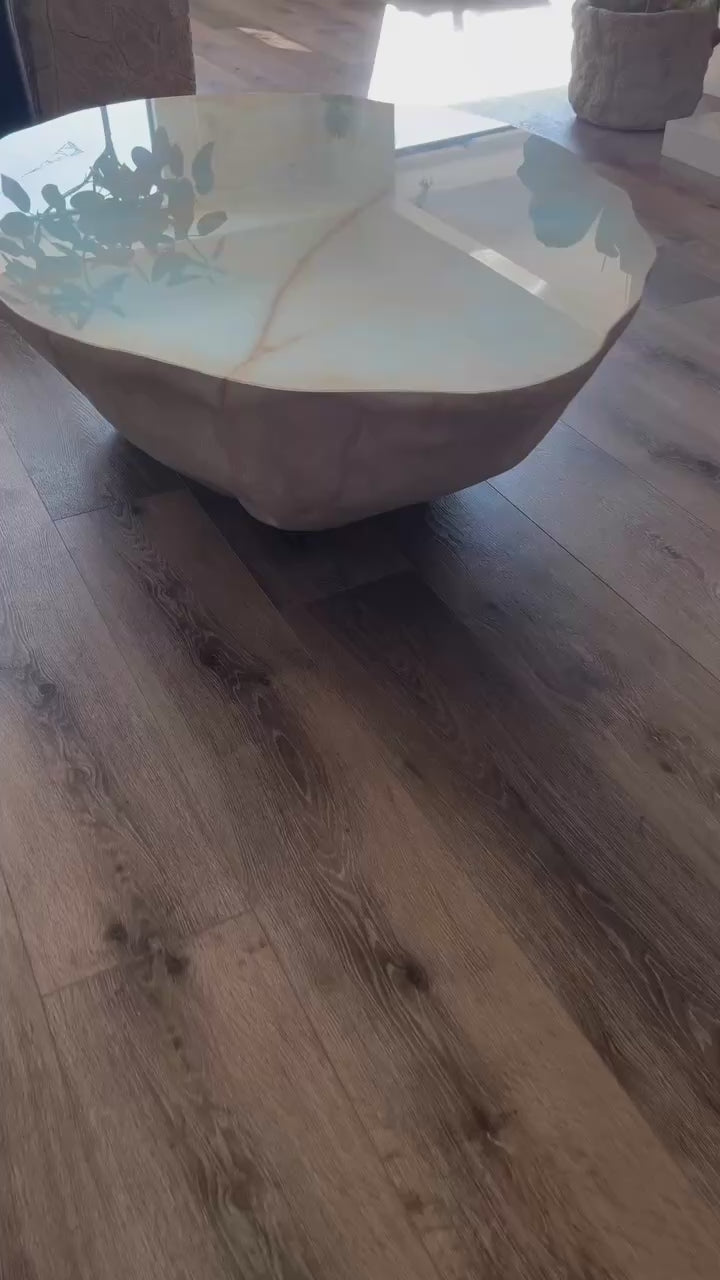 Backlit Geode Coffee Table
